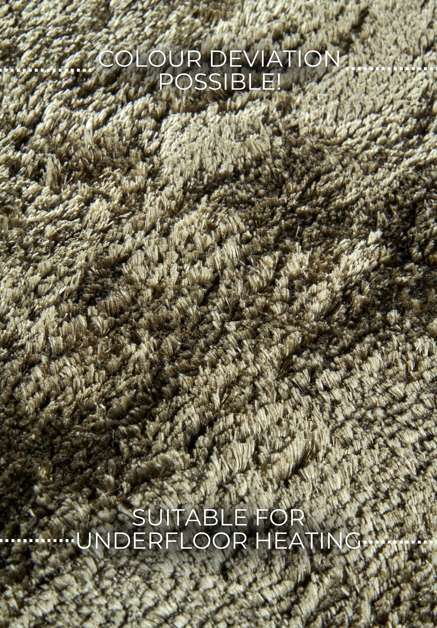 Elle Decoration Cosy Hoogpolig Vloerkleed Groen