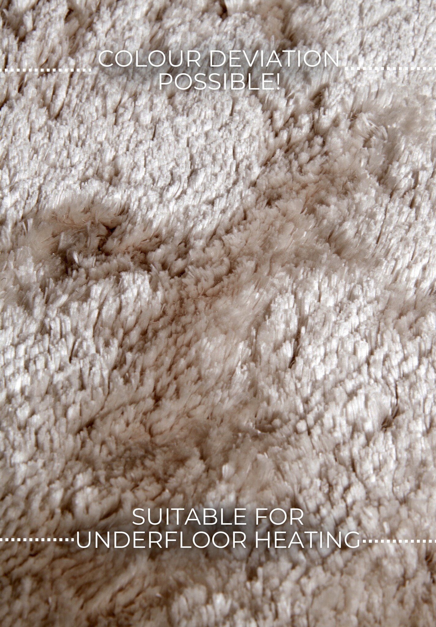 Elle Decoration Cosy Hoogpolig Vloerkleed Creme