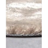 Elle Decoration Cosy Rond Hoogpolig Vloerkleed Creme