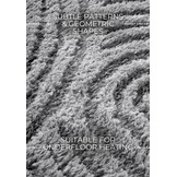 Elle Decoration Japandi Hoogpolig Vloerkleed  Grijs