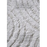 Elle Decoration Japandi Hoogpolig Vloerkleed Creme Wit