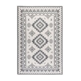 Elle Decoration Gemini Buitenkleed Dubbelzijdig Vloerkleed Zilver