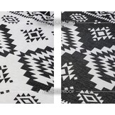 Elle Decoration Gemini Buitenkleed Dubbelzijdig Vloerkleed Zwart