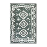 Elle Decoration Gemini Buitenkleed Dubbelzijdig Vloerkleed Groen