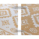 Elle Decoration Gemini Buitenkleed Dubbelzijdig Vloerkleed Geel