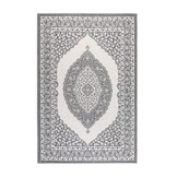 Elle Decoration Gemini Buitenkleed Dubbelzijdig Vloerkleed Zilver