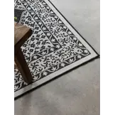 Elle Decoration Gemini Buitenkleed Dubbelzijdig Vloerkleed Zwart