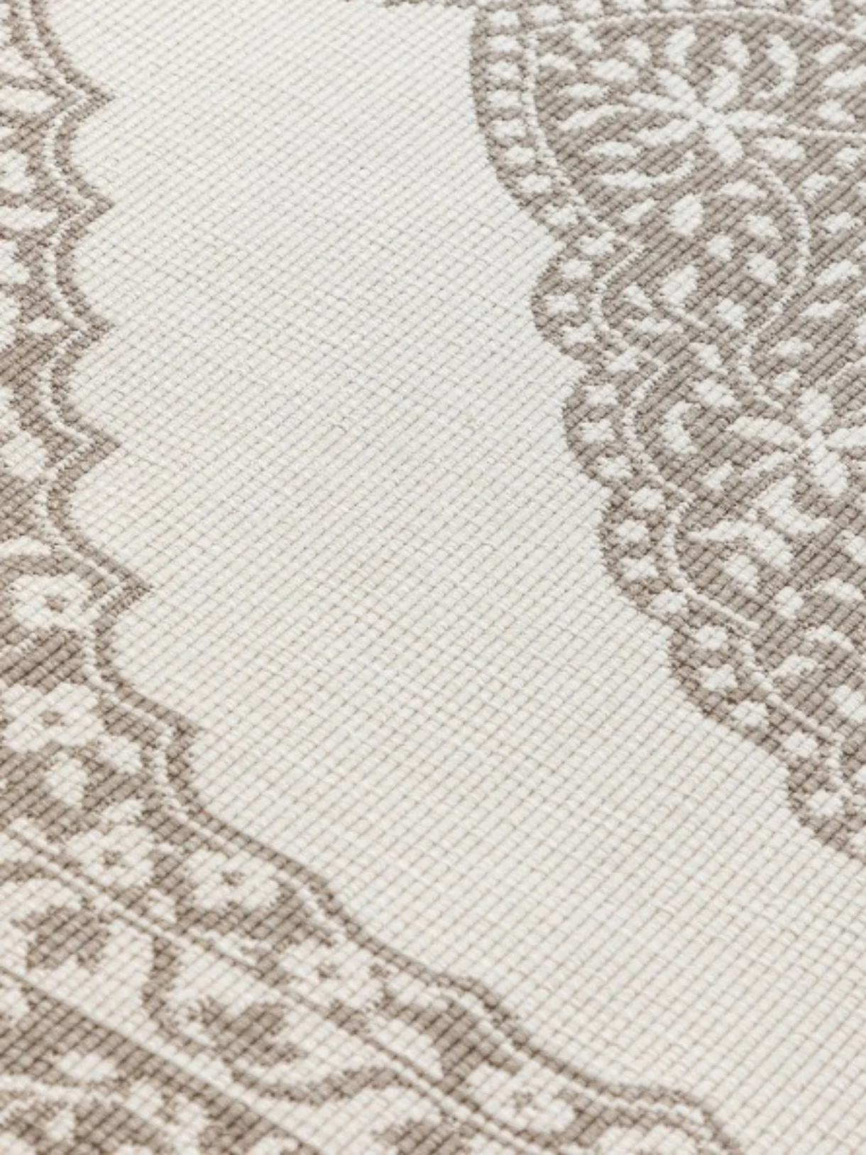 Elle Decoration Gemini Buitenkleed Dubbelzijdig Vloerkleed Linnen