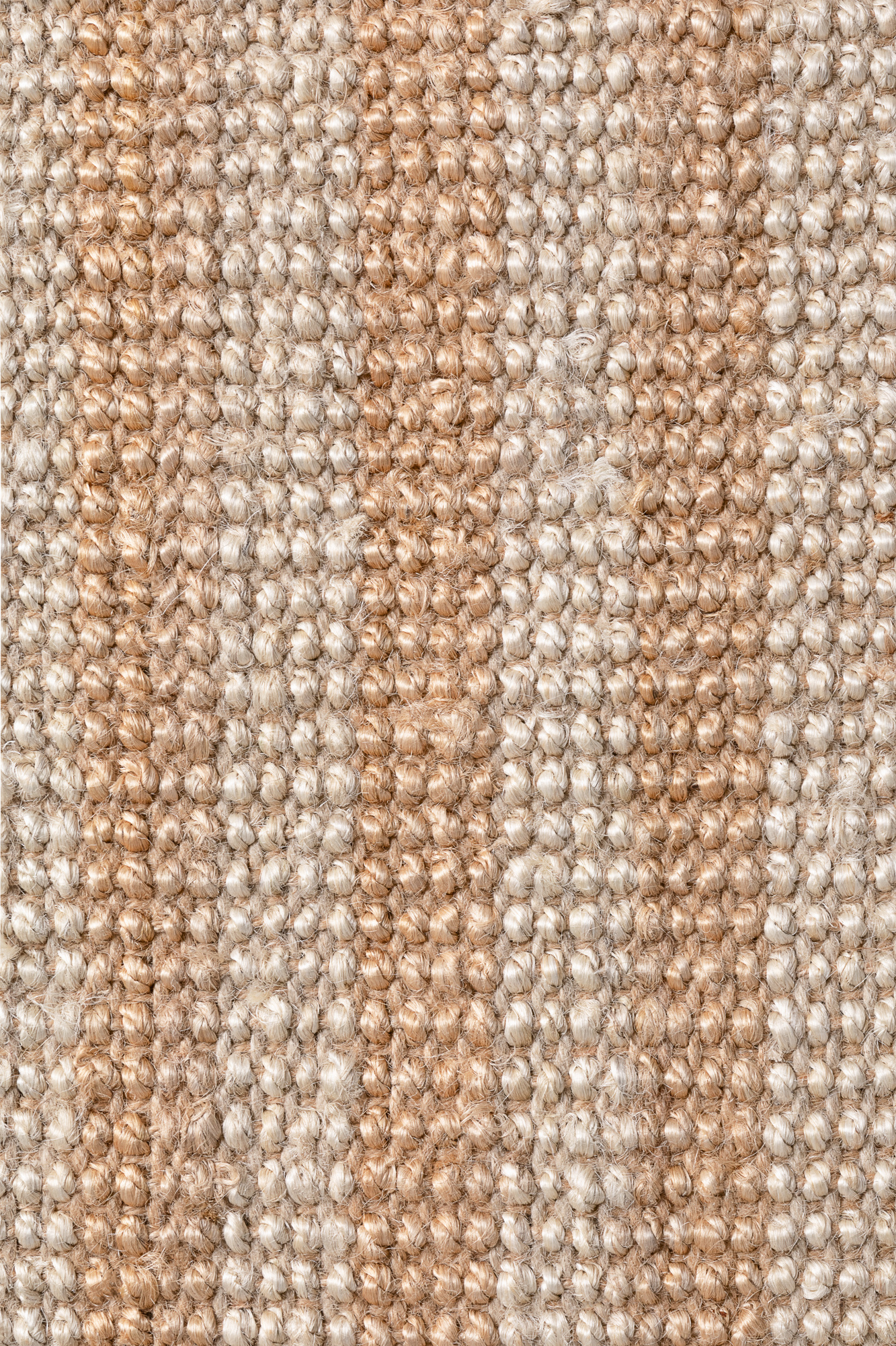 Elle Decoration Harvest Jute Vloerkleed  Creme Goud
