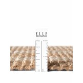 Elle Decoration Harvest Jute Vloerkleed  Creme Goud