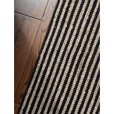 Elle Decoration Harvest Jute Vloerkleed  Creme Zwart