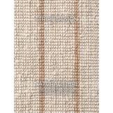 Elle Decoration Handgeweven Jute Vloerkleed Creme Goud