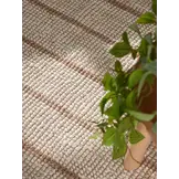 Elle Decoration Handgeweven Jute Vloerkleed Creme Goud