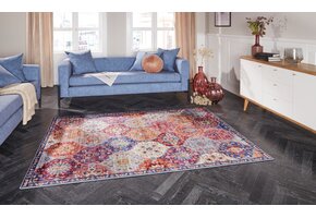 Elle Decoration Ghom Klassiek Laagpolig Vloerkleed Multikleur