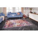 Elle Decoration Ghom Klassiek Laagpolig Vloerkleed Multikleur