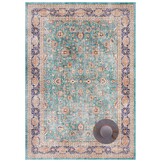 Elle Decoration Maschad Klassiek Laagpolig Vloerkleed Groen