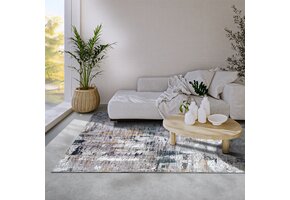 Elle Decoration Saveh Laagpolig Vloerkleed  Goud