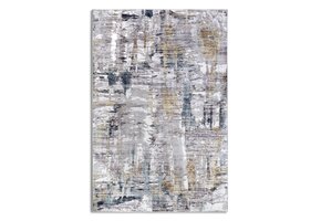 Elle Decoration Saveh Laagpolig Vloerkleed  Goud