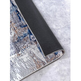 Elle Decoration Saveh Laagpolig Vloerkleed Blauw Beige