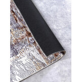 Elle Decoration Saveh Laagpolig Vloerkleed Koper Goud