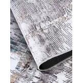 Elle Decoration Saveh Laagpolig Vloerkleed  Goud