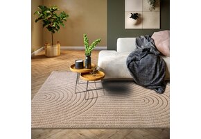 Elle Decoration New York Japandi Vloerkleed Beige