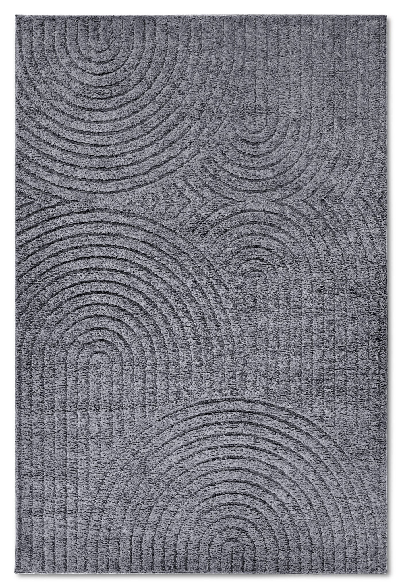 Elle Decoration New York Japandi Vloerkleed Antraciet