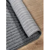 Elle Decoration New York Japandi Vloerkleed Antraciet