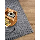 Elle Decoration New York Japandi Vloerkleed Antraciet