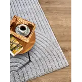 Elle Decoration New York Japandi Vloerkleed  Grijs