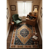 Picasso Paloma Vintage Vloerkleed - Multi / Geel - Laagpolig