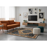 Picasso Paloma Vintage Vloerkleed - Multi / Geel - Laagpolig