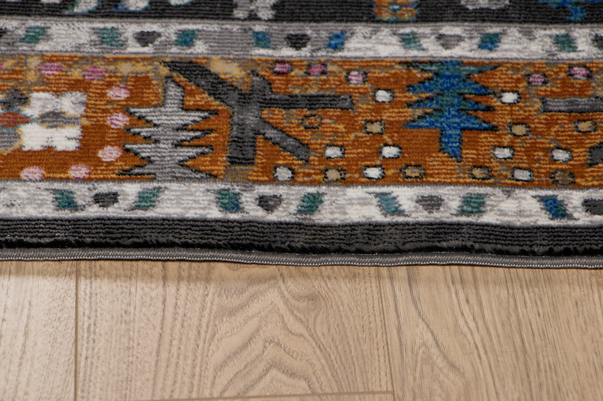 Picasso Paloma Vintage Vloerkleed - Multi / Geel - Laagpolig