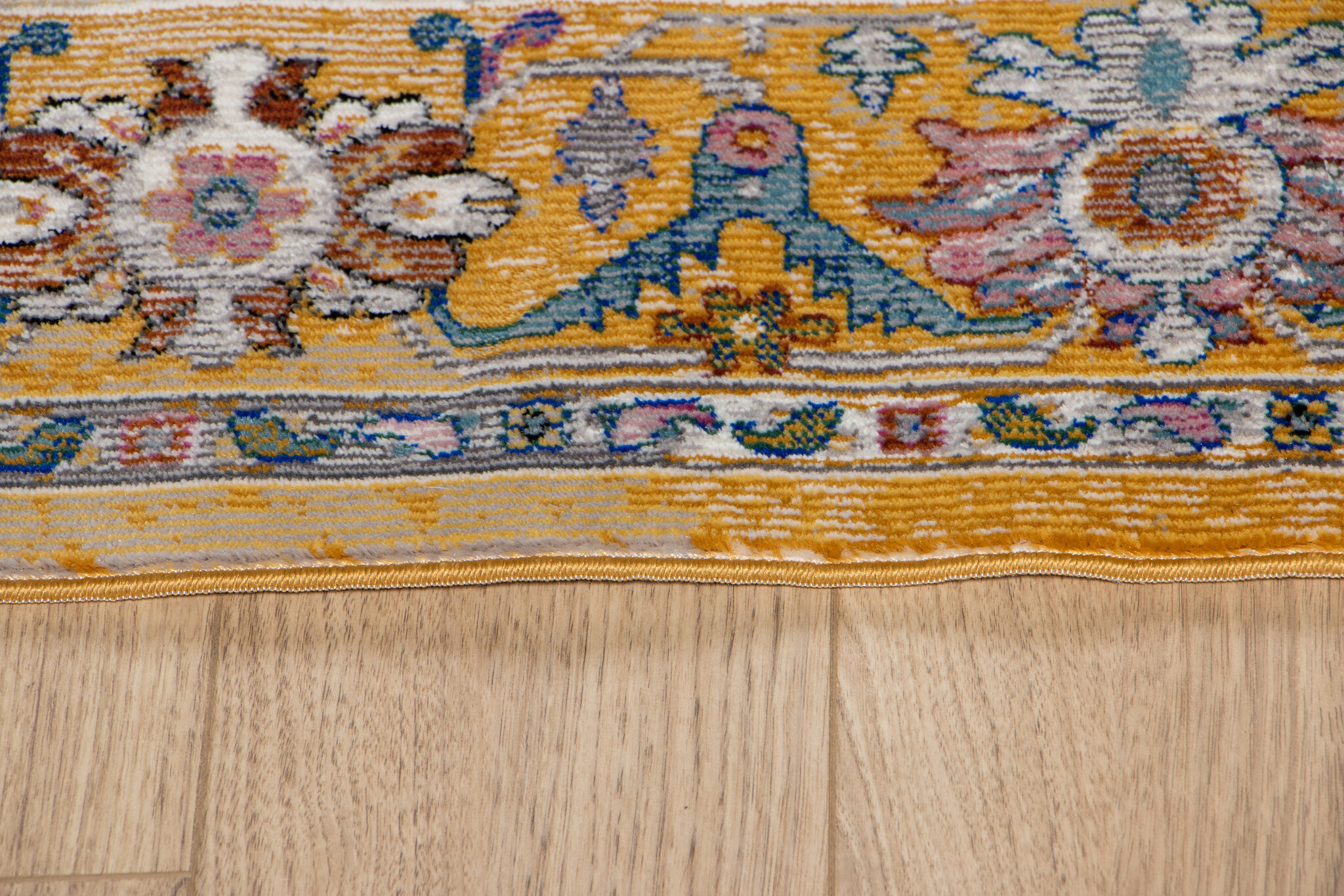 Picasso Sedona Vintage Vloerkleed - Multi / Geel - Laagpolig