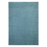 Fluffy Soft Blauw Effen Vloerkleed