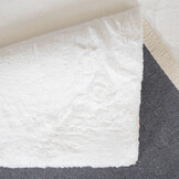 Fluffy Soft Wit Vloerkleed