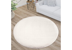 Fluffy Soft Wit Vloerkleed