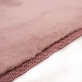 Fluffy Effen Soft Roze