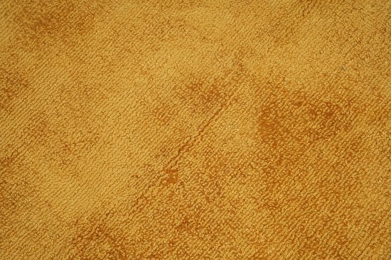 Viscose Rond Vloerkleed Laagpolig Geel