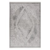 Elif  Klassiek Vloerkleed Zilver