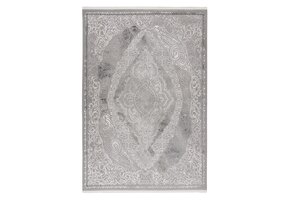 Elif  Klassiek Vloerkleed Zilver