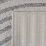 Desert Japandi Rond Buitenkleed – Weerbestendig – Grijs