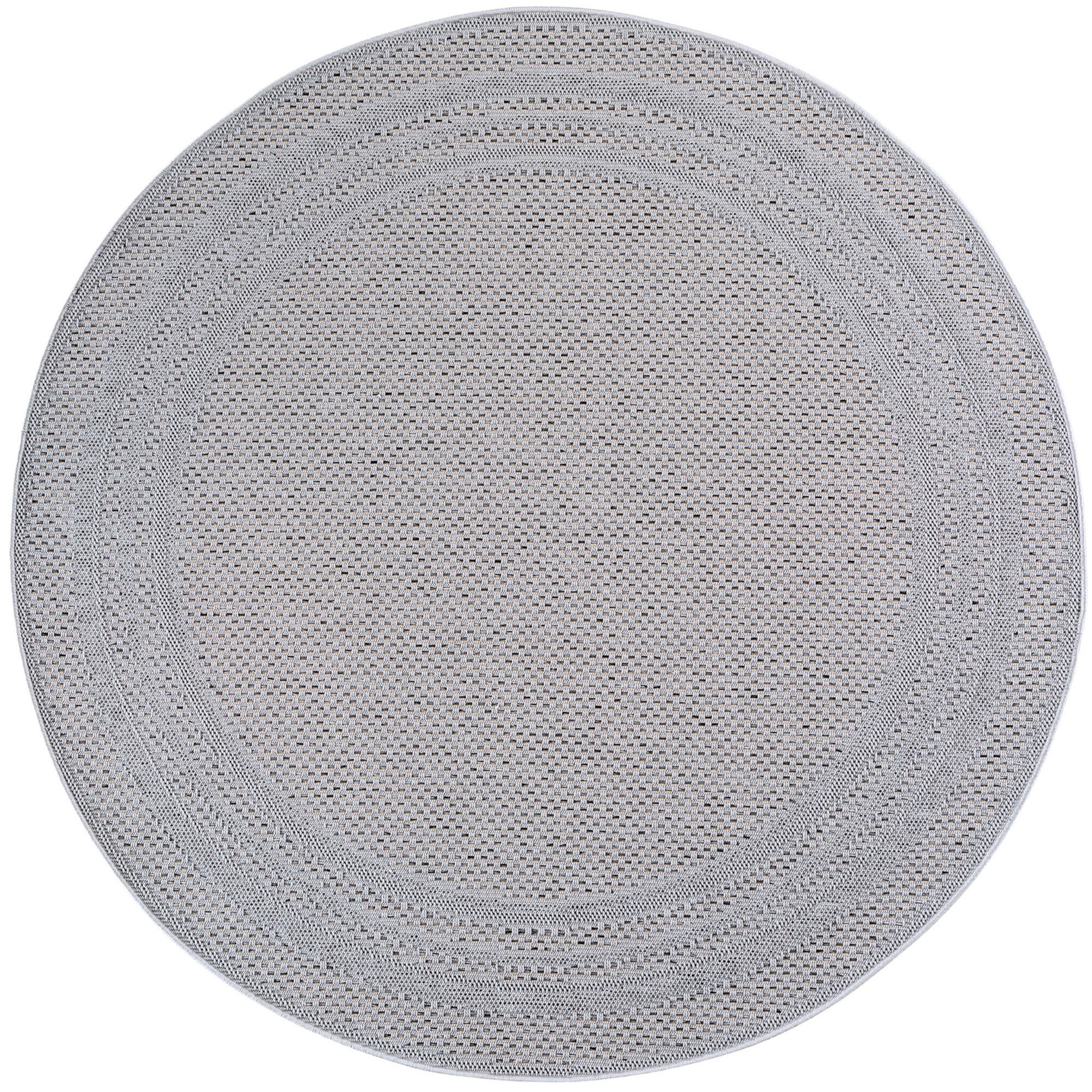 Desert Rond Buitenkleed – Weerbestendig – Grijs