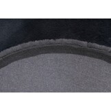 Heaven Rond Fluffy Soft Hoogpolig Vloerkleed Antraciet