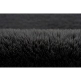 Heaven Rond Fluffy Soft Hoogpolig Vloerkleed Antraciet