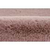 Heaven Rond Fluffy Soft Hoogpolig Vloerkleed Roze