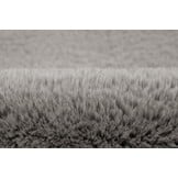 Heaven Rond Fluffy Soft Hoogpolig Vloerkleed Zilver