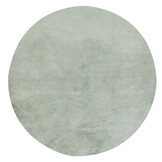 Heaven Rond Fluffy Soft Hoogpolig Vloerkleed Pastel Groen