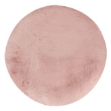 Heaven Rond Fluffy Soft Hoogpolig Vloerkleed Roze