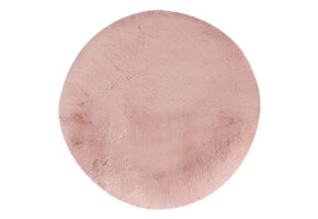 Heaven Rond Fluffy Soft Hoogpolig Vloerkleed Roze